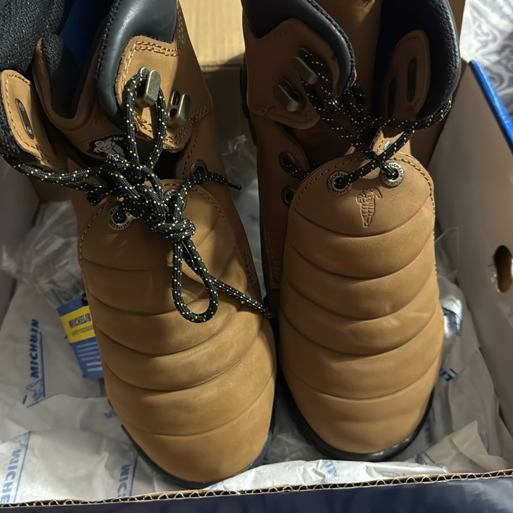 Steel Toe metatarsal Michael boots size 10